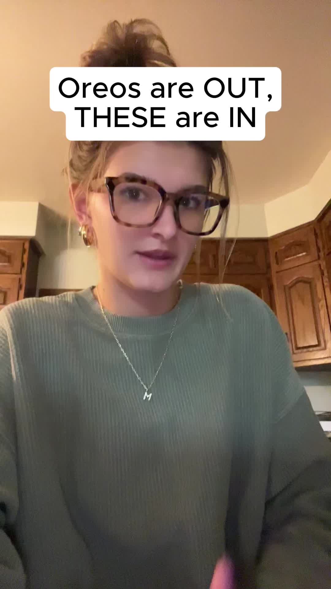 TikTok post by @casey_morgan0 for dontworrysnacks. Caption reads: This is gonna be the biggest snack at school this....