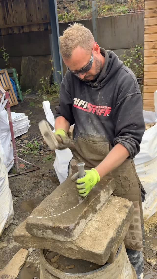 Instagram post by @the_yorkshire_stone_dresser for Wickes. Caption reads: The seasons are changing and that means for me the....