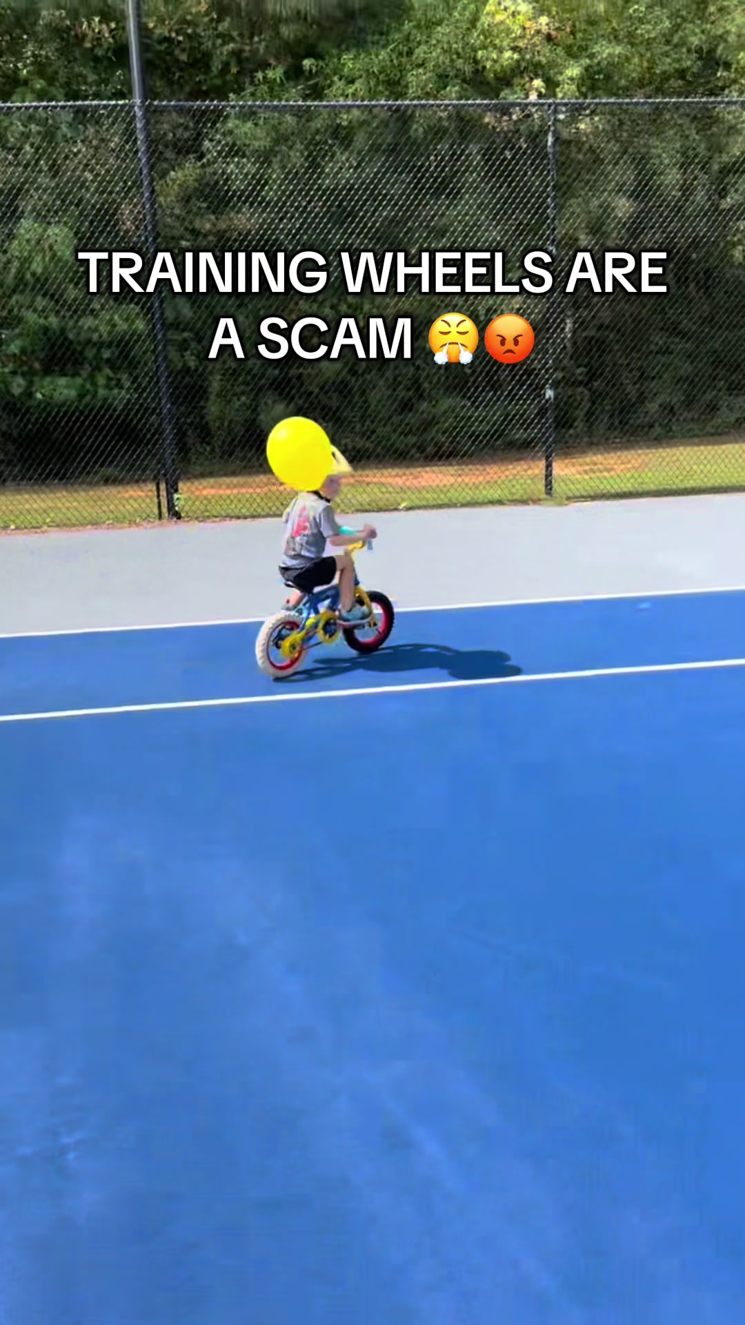 TikTok post by @sugarandsunshinemama for Strider Bikes. Caption reads: [...] #strider #christmasgift @Strider Bikes.