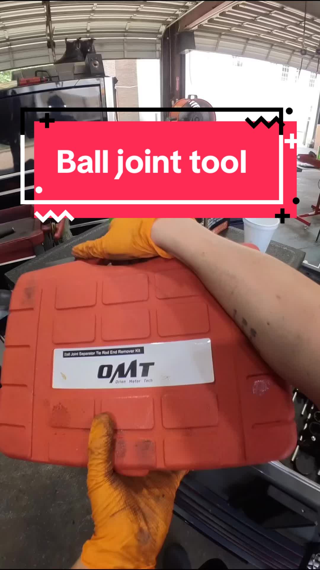 TikTok post by @ken_520_ for Orion Motor Tech. Caption reads: [...] keep in the box. Shout out to out @Orion....