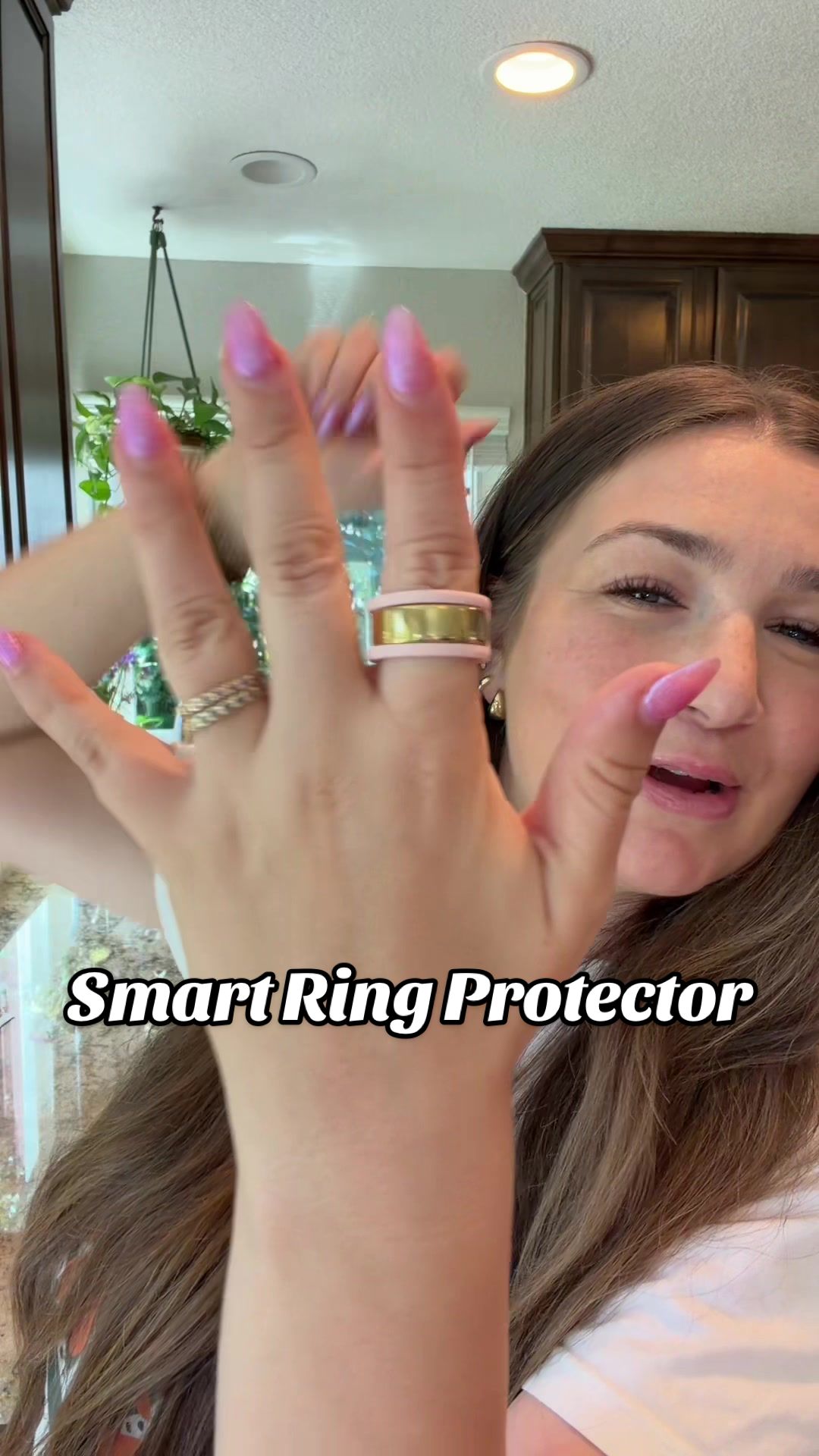 TikTok post by @nikwhit for Rinfit. Caption reads: [...] help to prolong the life of your ring!....