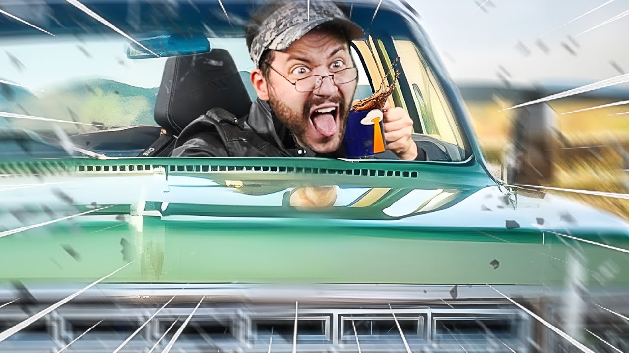 YouTube post by @Sterzik for Audible.de. Caption reads: Ich habe keinen Führerschein..