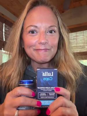 TikTok post by @kimberlygoldston for LullaBites. Caption reads: #insomnia #sleep @Lulla These are amazing!!!!.