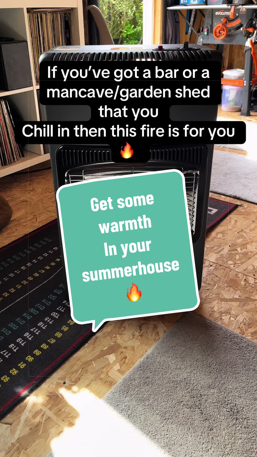 TikTok post by @coeliacbexinyorkshire for Straame. Caption reads: 🔥 @STRAAME #tiktokshop #fyp #mancave #summerhouse....