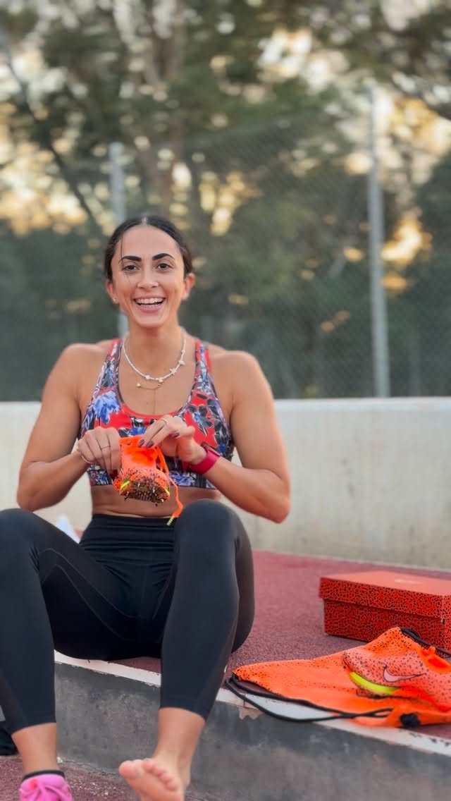 Instagram post by @cla.azzopardi for INTERSPORT. Caption reads: Motivation gets you going, discipline keeps you....