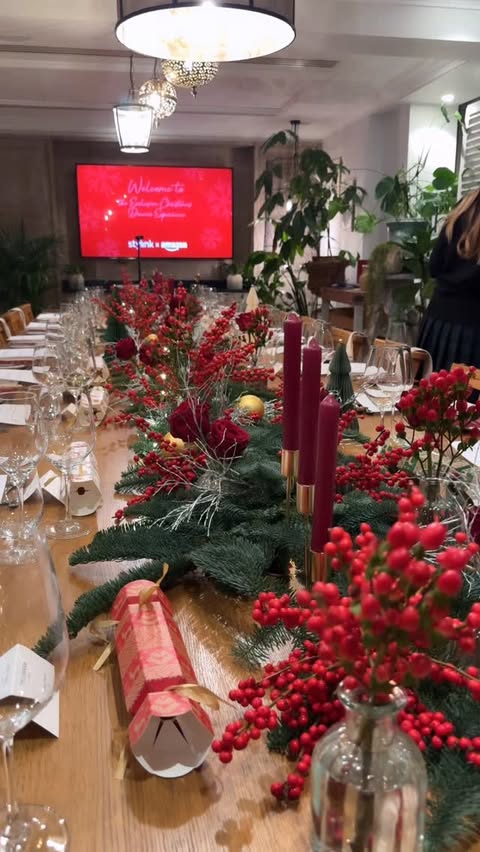 Instagram post by @zoetowellandtwins for Stylink. Caption reads: [...] what a night at @langham_london with....