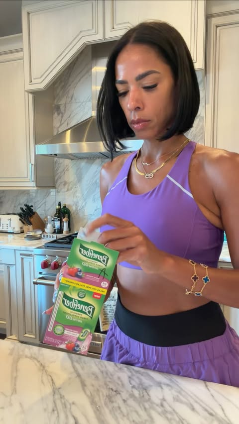Instagram post by @iamkirstenferguson for Benefiber. Caption reads: [...] sure I’m getting my fiber in with @benefiber....
