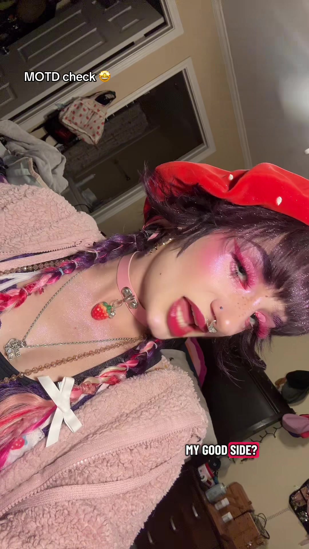 TikTok post by @badkidfaedrag for Yva Expressions. Caption reads: This lewk was LETHAL 😎 • @Yva Expressions ✨....