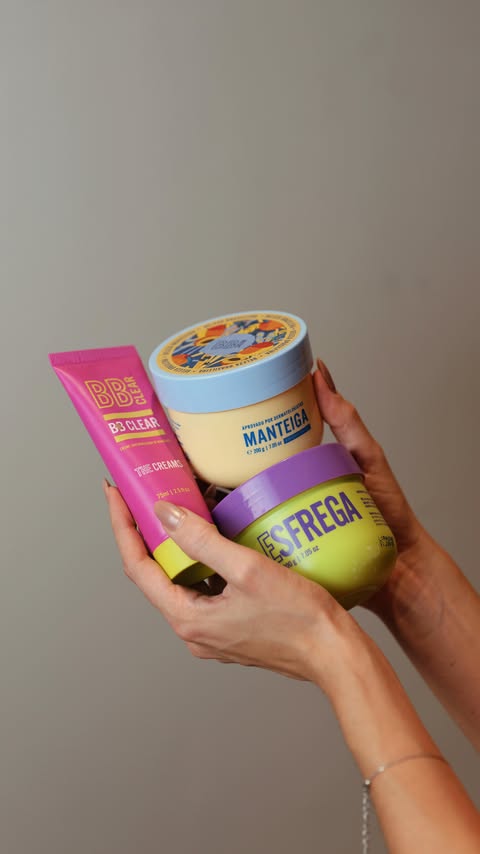 Instagram post by @ninacastrom for Beleza Brasileira. Caption reads: Para que serve cada PRODUTO da Beleza Brasileira?....