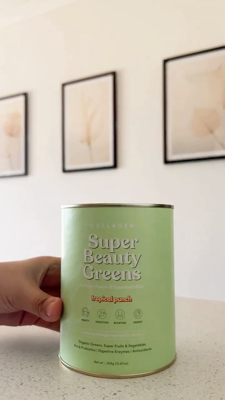 Instagram post by @krystalandminis for The Collagen. Caption reads: Unless you take @thecollagen.co you wouldn’t....