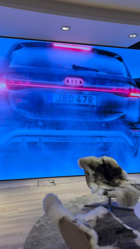 Instagram post by @925motor for Audi. Caption reads: My film for @audisverige.