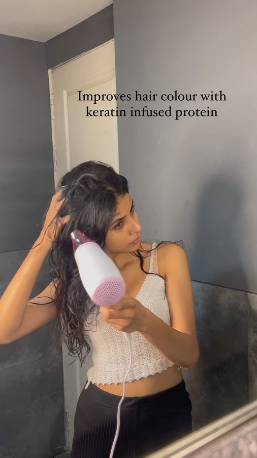 Instagram post by @srushti11__ for KT Professional. Caption reads: @ktprofessionalindia ‘s products are just amazing!....