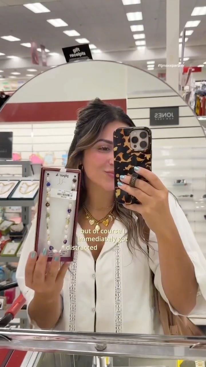 Instagram post by @katerinaseigel for TJ Maxx. Caption reads: mission: make my house feel like a fall romcom....