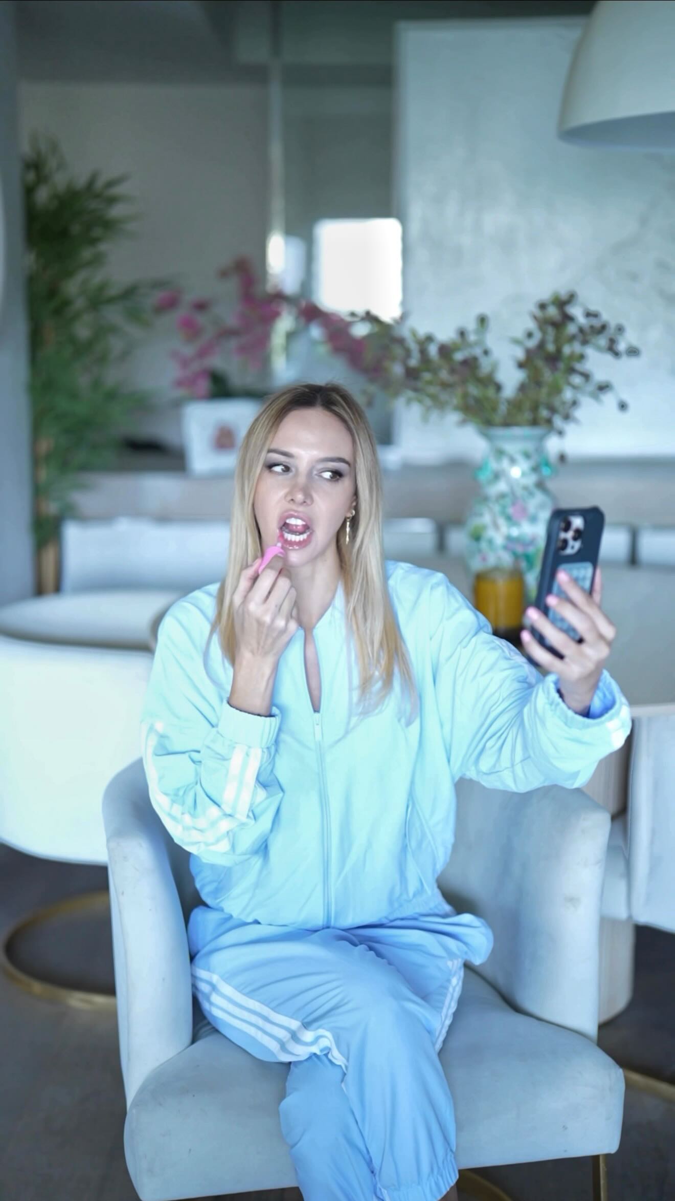 Instagram post by @nouraboulela for talabat. Caption reads: If you live on beauty products… you need this....