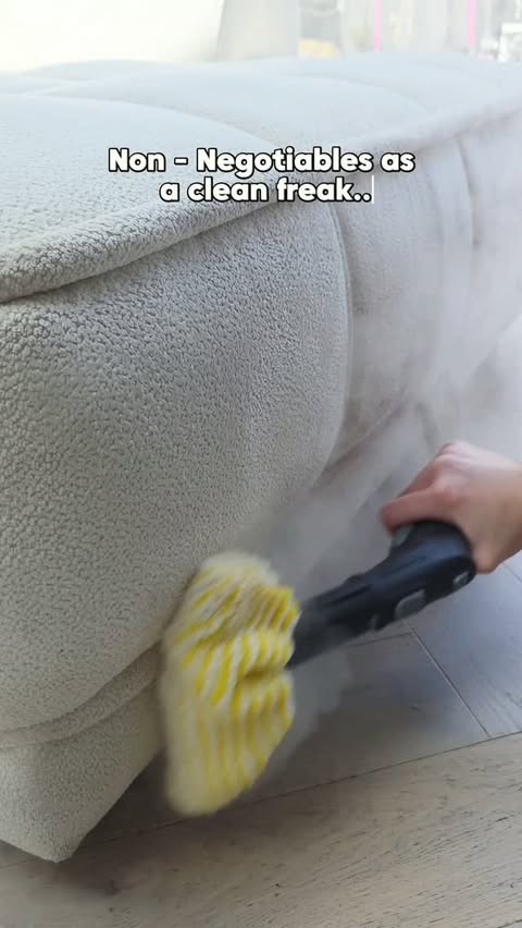 Instagram post by @kerriemariehome for Karcher. Caption reads: Ad/aff | Non negotiables i would always have as....