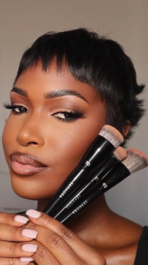 Instagram post by @shaebutters for Sephora Collection. Caption reads: #ad Shop @sephoracollection Pro Brushes in My....