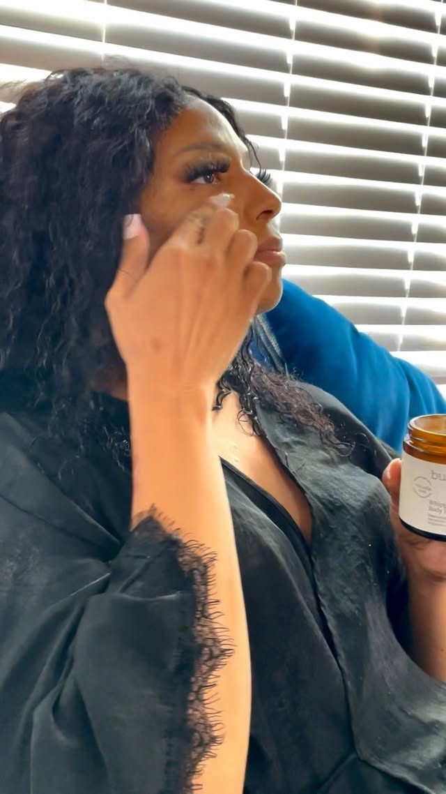Instagram post by @kareeshforreal for Buttah Skin. Caption reads: 👀 2024 🚀 Soooo @buttahskin by Dorion Ranaud is....