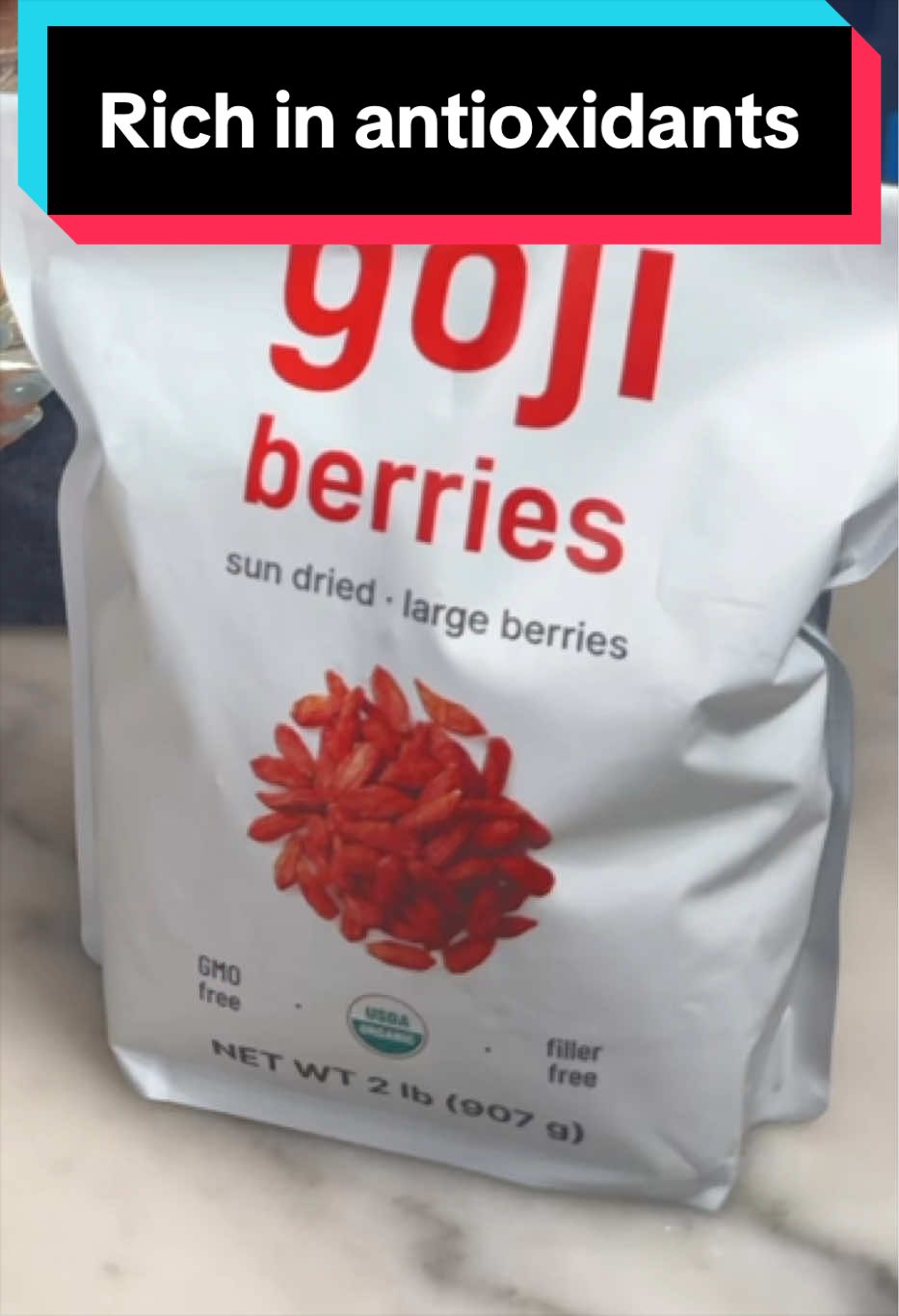 TikTok post by @cookingwithginayoung for Micro Ingredients. Caption reads: [...] rfruit#tiktokshopfinds#healthyhabits@Micro....