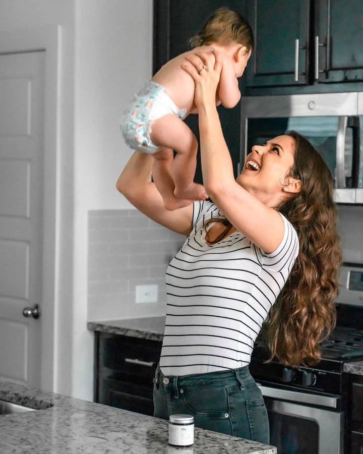 Instagram post by @thathealingfeeling for Plant People. Caption reads: During my postpartum journey, I have produced a....