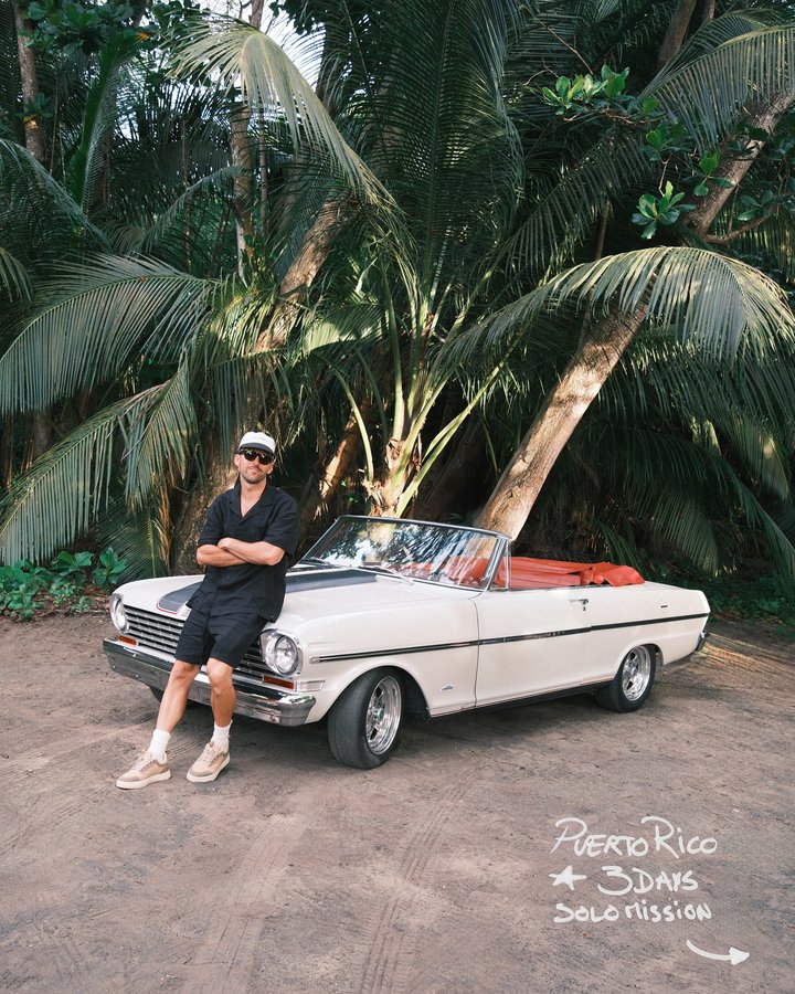 Instagram post by @benjaminortega for Discover Puerto Rico. Caption reads: Best moments of this solo mission in Puerto Rico.....