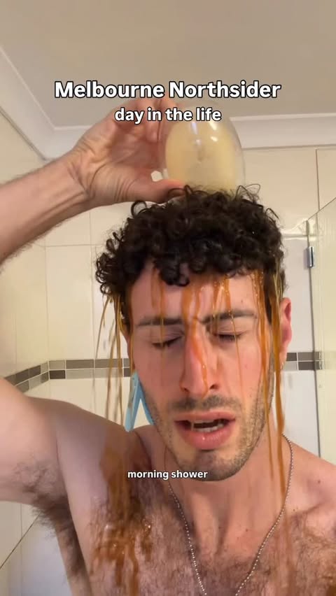 Instagram post by @tallncurly for Indeed. Caption reads: TRIGGER WARNING: tough day 🚨🥵 at least....