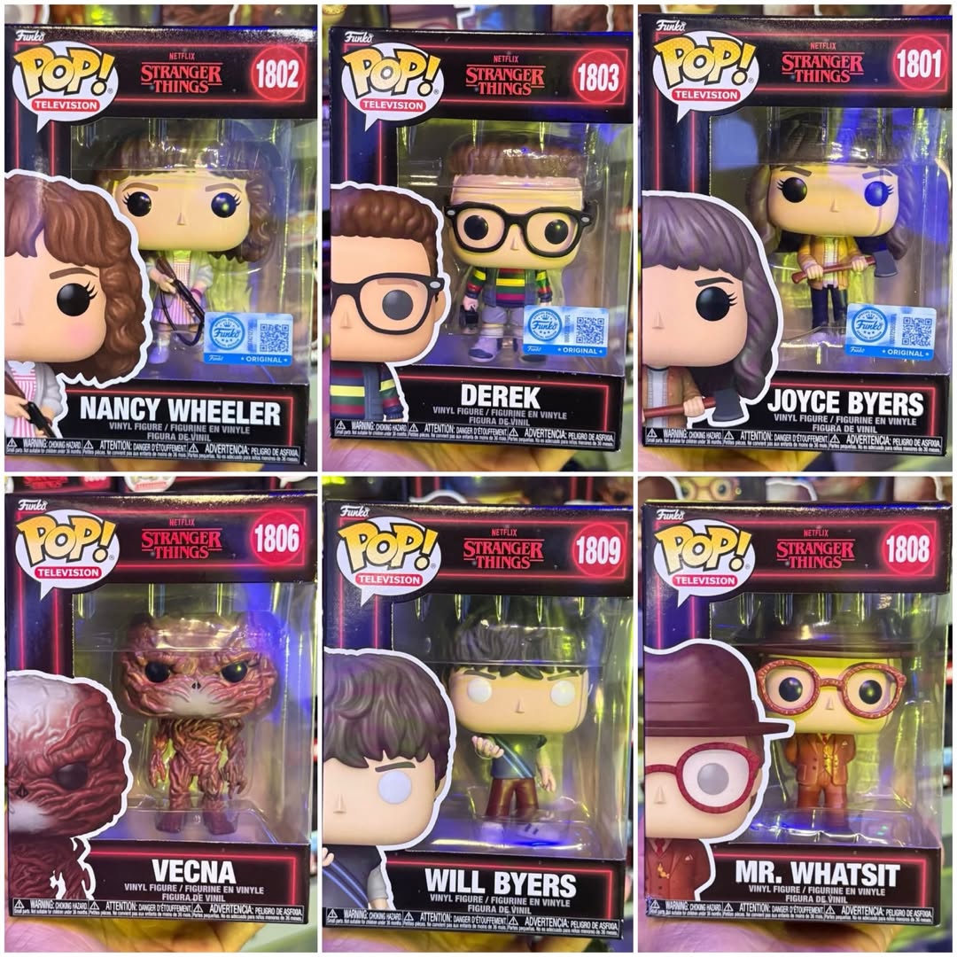 Instagram post by @funkopopsnews for Funko. Caption reads: Some goodies at Funko Hollywood! With some new....