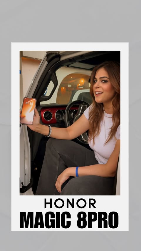 Instagram post by @rosh_o_rama for Honor. Caption reads: [...] down, no matter where I take it🏜️✨
The....