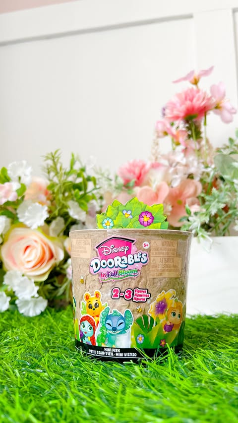 Instagram post by @magicwithkerri for Disney Doorables. Caption reads: [...] 💐 For the first time ever, these Disney....