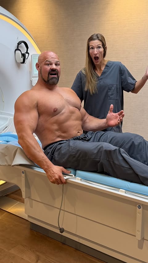 Instagram post by @shawstrength for Prenuvo. Caption reads: JUST FINISHED MY @prenuvo WHOLE BODY MRI! 💯 I’ve....