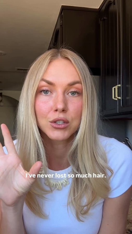 Instagram post by @ashlee.annn for serovital. Caption reads: If you saw me earlier this year, you probably....