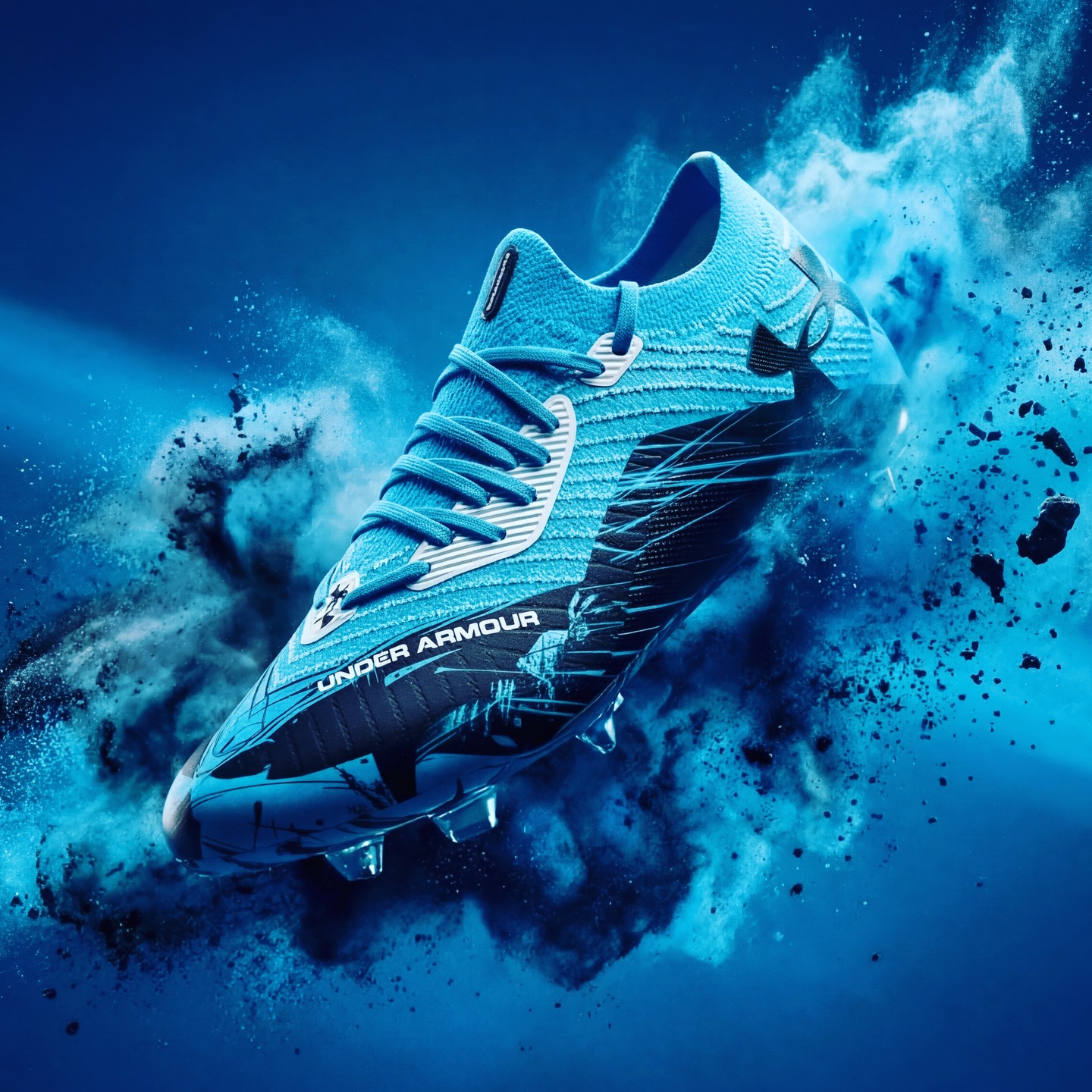 Instagram post by @mossawi_ for Under Armour. Caption reads: I had the pleasure of partnering with....