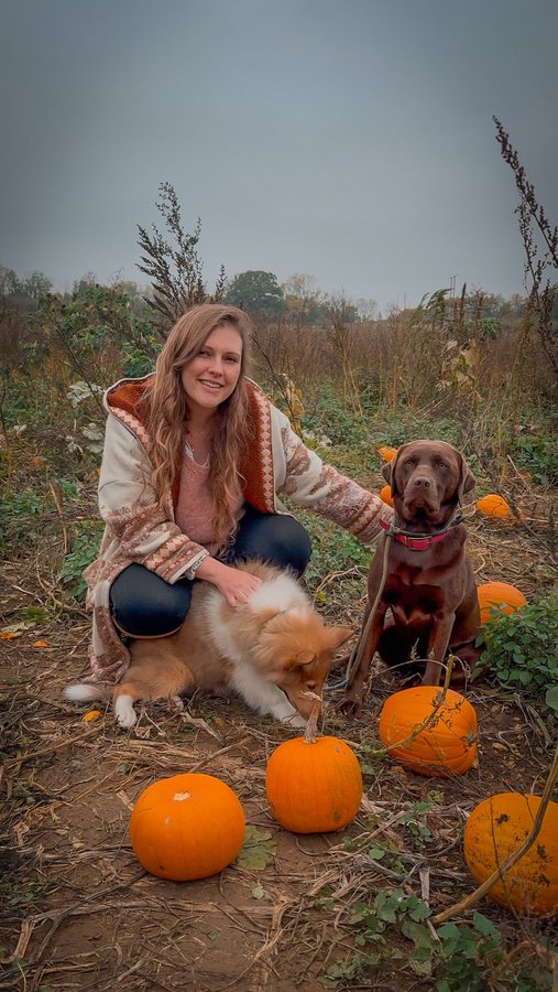 Instagram post by @hercountryliving for Arden Grange. Caption reads: ad, Pumpkin picking at the cottage

It’s become a....