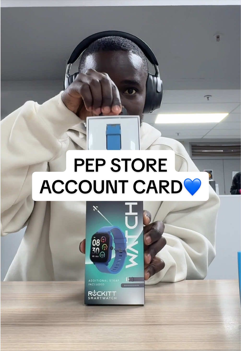 TikTok post by @claresonkhanyile for PEP Malawi. Caption reads: My fitness journey is officially getting a VIP....