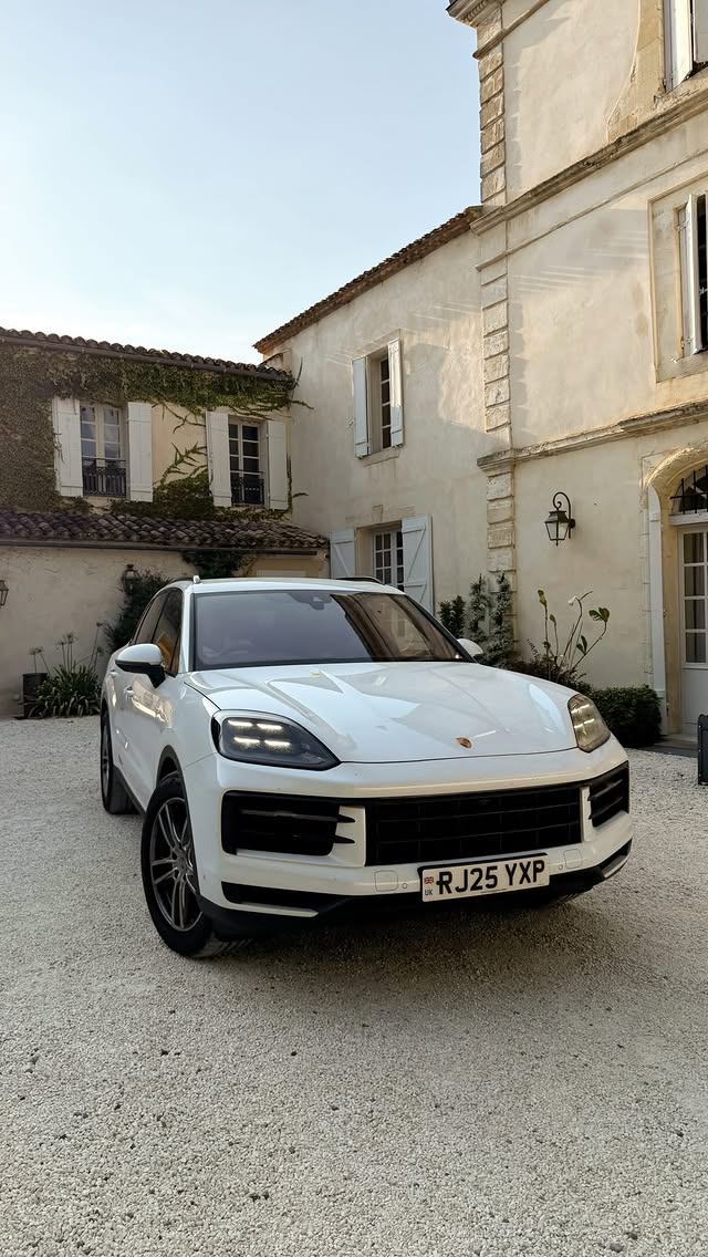 Instagram post by @allchloerose for Porsche. Caption reads: [...] of adult money and free will 🎀 @porsche_gb....
