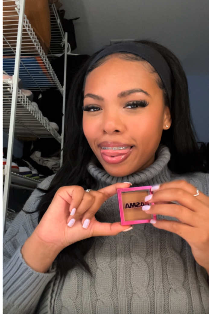 TikTok post by @lovelysaviii for BASMA Beauty. Caption reads: The best shade @BASMA Beauty  #fyp #foryoupage ....