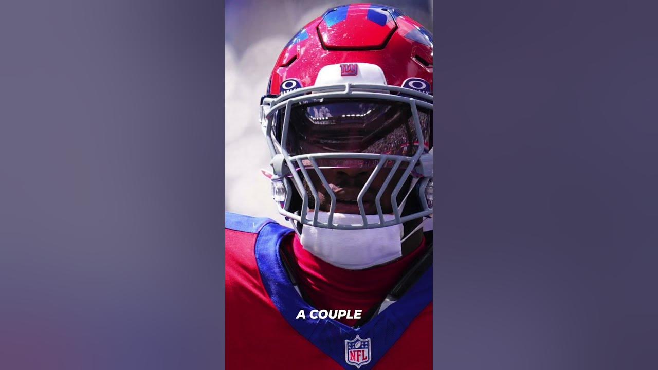 YouTube post by @Footballrs for SHOC. Caption reads: Drip Awards 2025:  Best Helmet Set Up in the NFL....