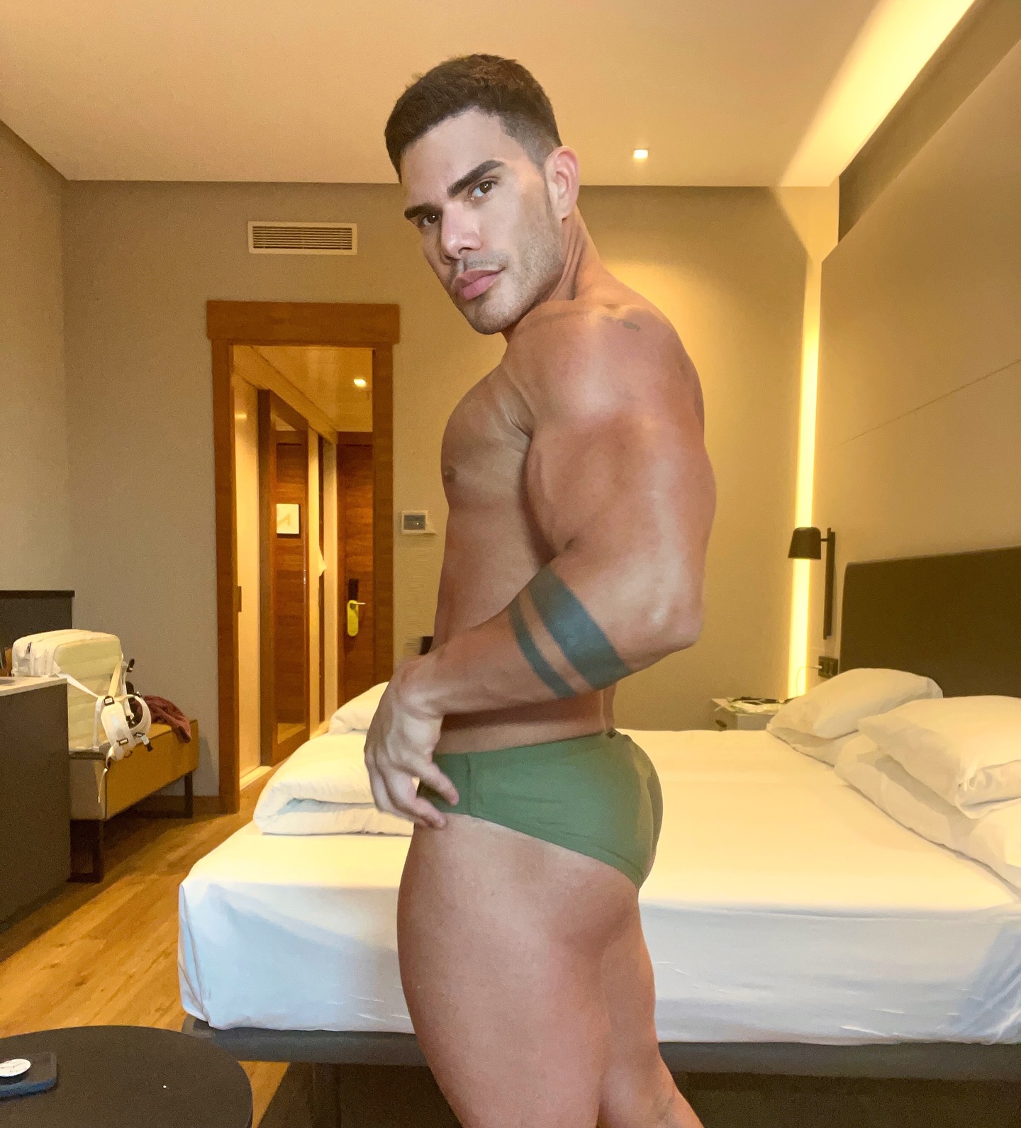 Instagram post by @luisvillegas_ for ThePack Underwear. Caption reads: Consequences of a few sunny days in the second....
