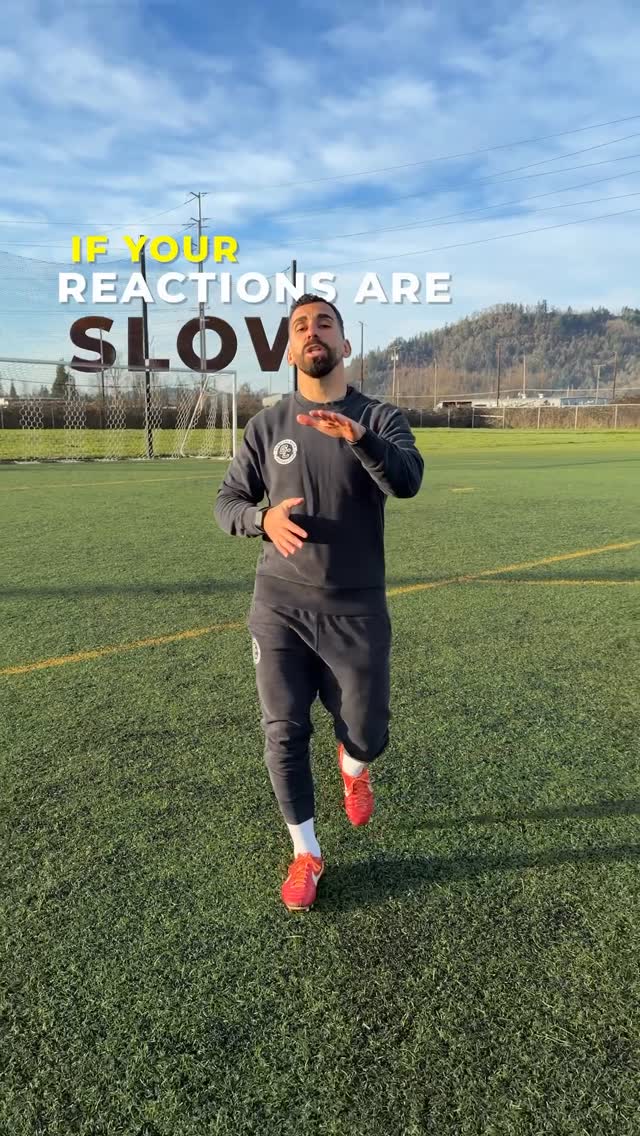 Instagram post by @fcgamechanger for BlazePod. Caption reads: [...] speed. At FC Game Changer, we use BlazePod....