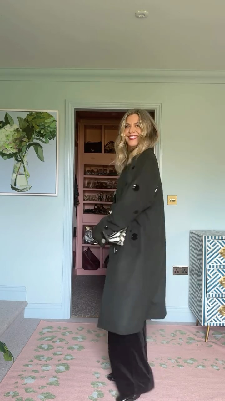 Instagram post by @erica_davies for Ramy Brook. Caption reads: [...] @rejinapyo x @johnlewis, trousers....