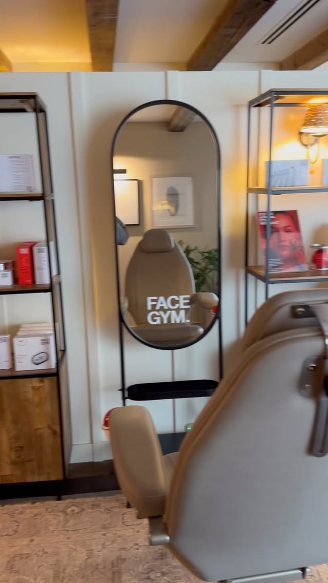 Instagram post by @dannybaker91 for FACEGYM. Caption reads: FACEGYM x SOHO FARMHOUSE - Come with me to Soho....