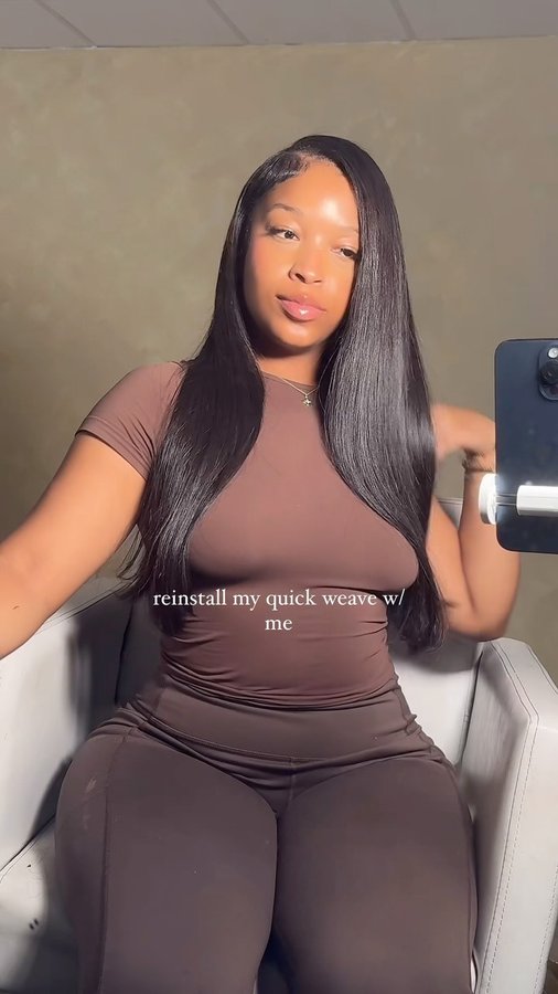 Instagram post by @necessitiesbynadiya for Ebin New York. Caption reads: This is your sign to start reinstalling your....