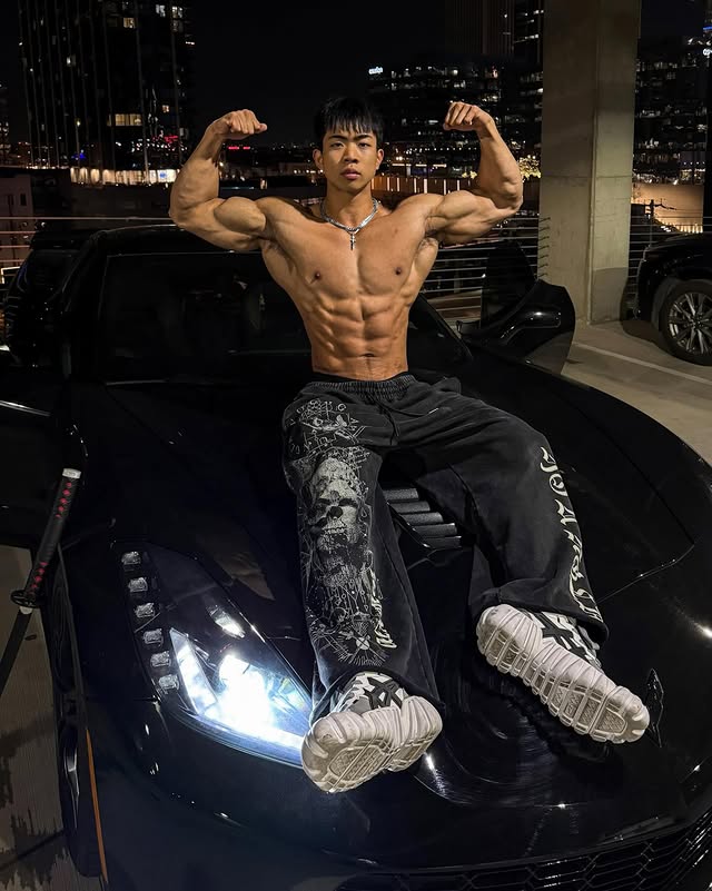 Instagram post by @adamkyu for Huge Supplements. Caption reads: [...] “what-ifs” 
_
_
Code: YU @youngla....