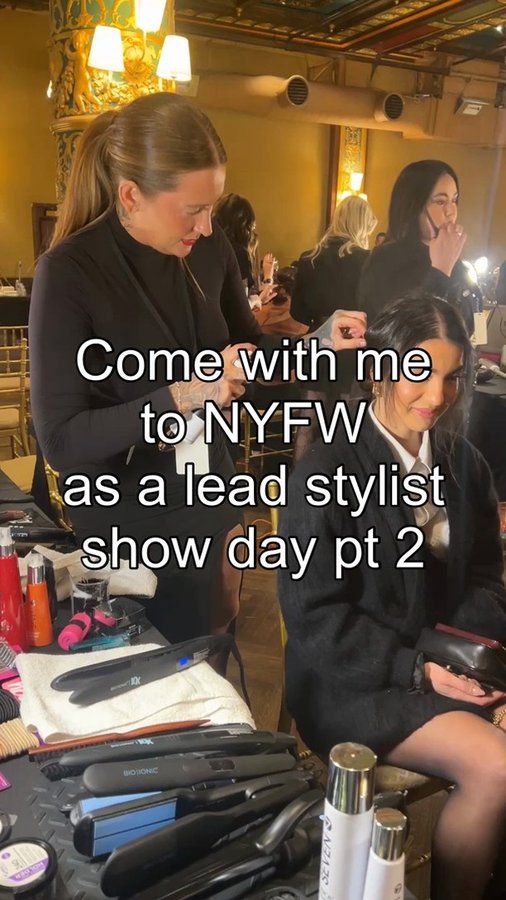 Instagram post by @lifeoflisag for Christian Michael Hair Extensions. Caption reads: [...] so I added in a few rows of....