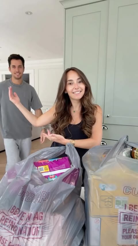 Instagram post by @gemmaalster for Ocado. Caption reads: Highly recommend using @ocadouk for your go to all....