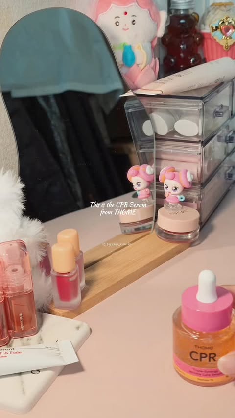 Instagram post by @yeppuji_care.kr for Exprive. Caption reads: #yeppuji_care.kr #제품제공 One serum for every wrinkle....