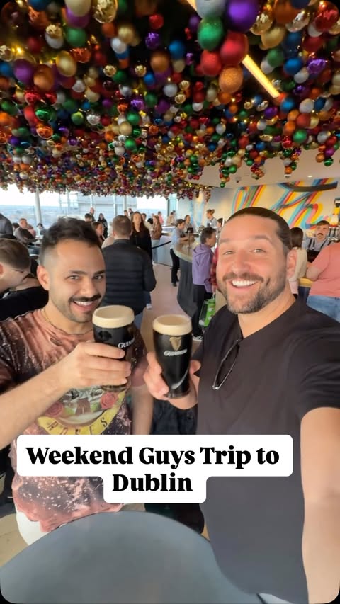 Instagram post by @adventuresofmattandnat for Holafly. Caption reads: Weekend trip to Dublin ✅
Roaming fees ❌
Staying....