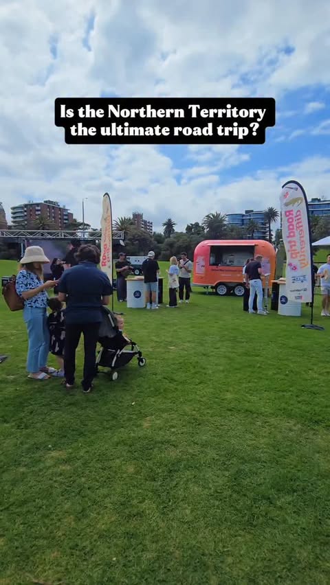 Instagram post by @nickandlaura_ for Tripadvisor. Caption reads: [...] #ad #northernterritory #tripadvisor.