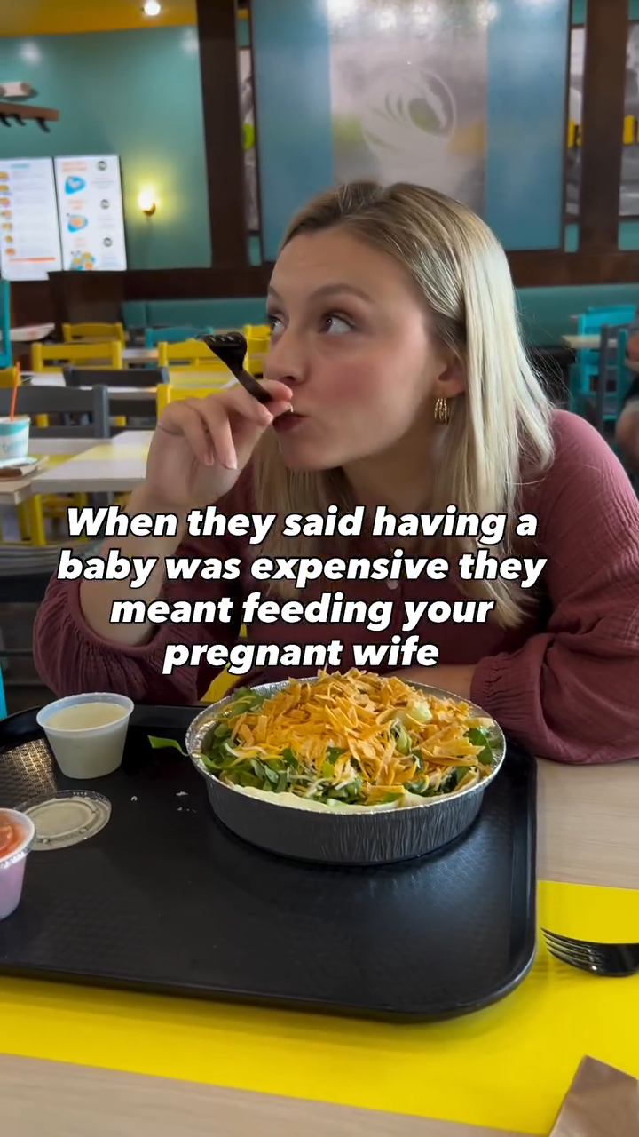 Instagram post by @jakeandkayllen for The Bump. Caption reads: Go ahead and extend the snack budget 

🎥....