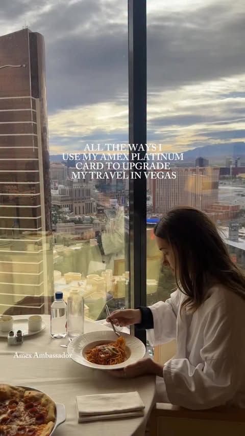 Instagram post by @madeleinecwhite for American Express. Caption reads: [...] that come with using my @americanexpress....