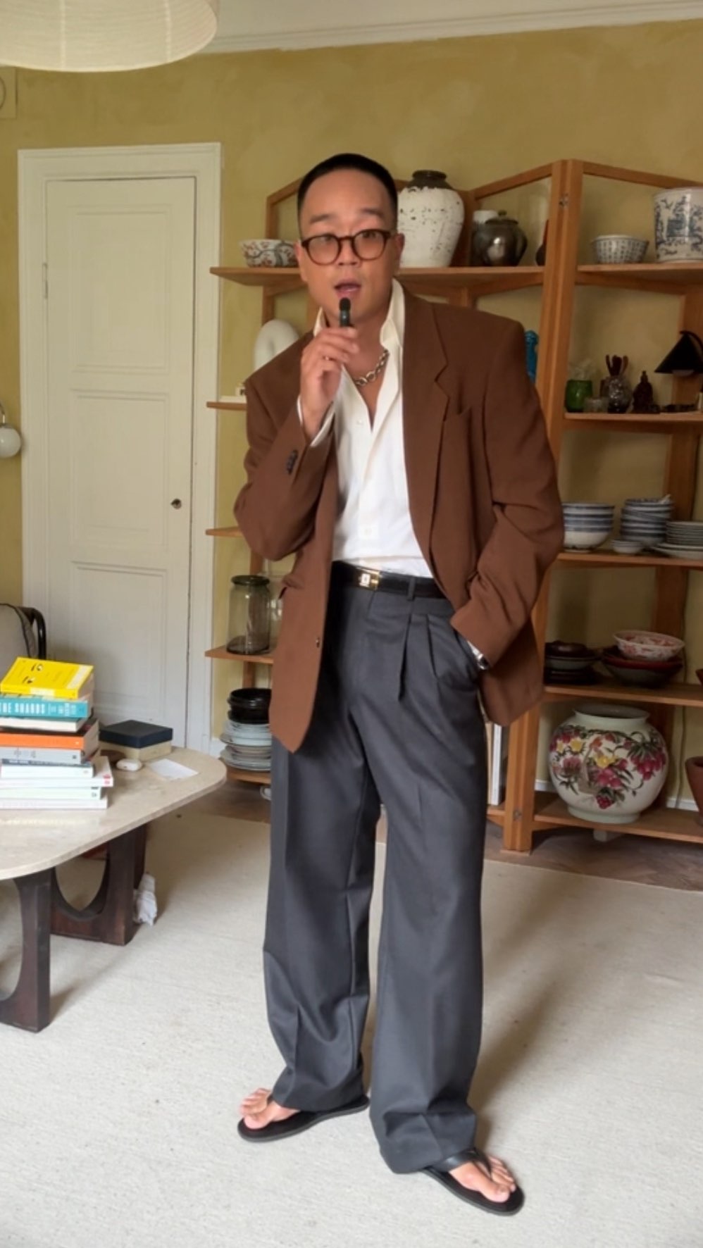 Instagram post by @jimmyguo for Magnum Ice Cream. Caption reads: Reklam för @magnum

#magnumcrackchallenge but make....